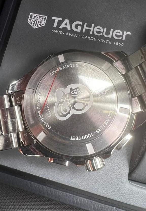 Gambar dari Tag Heuer Aquaracer CAY1111.BA0927 Chronograph White Dial