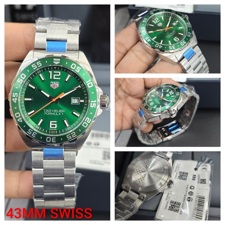 Gambar dari Tag Heuer Formula 1 WA1017.B0842 Mens Green Dial Watch