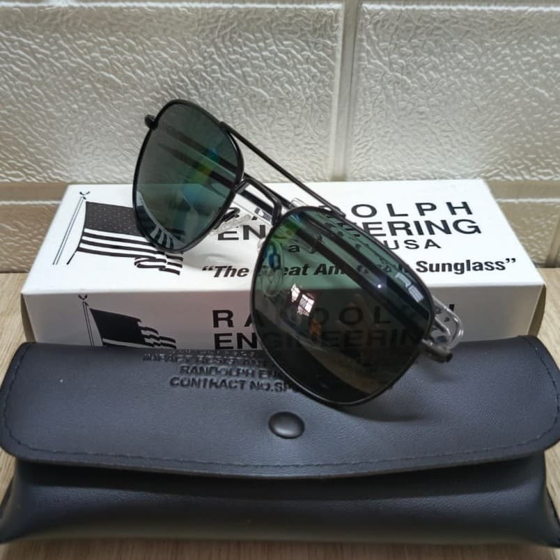 Gambar dari Kacamata Original Sunglasses Randolph Engineering Predator Pilot Full Black