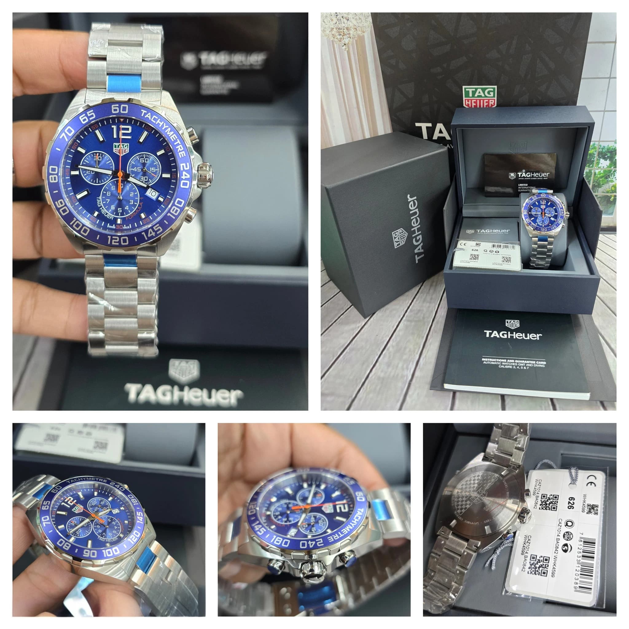 Gambar dari Tag Heuer Formula 1 CAZ1014.BA0842 Blue Dial Watch