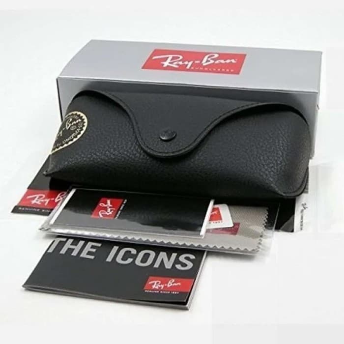 Gambar dari Kacamata Original Rayban RB3447 Gold Brown Round Global Fitting