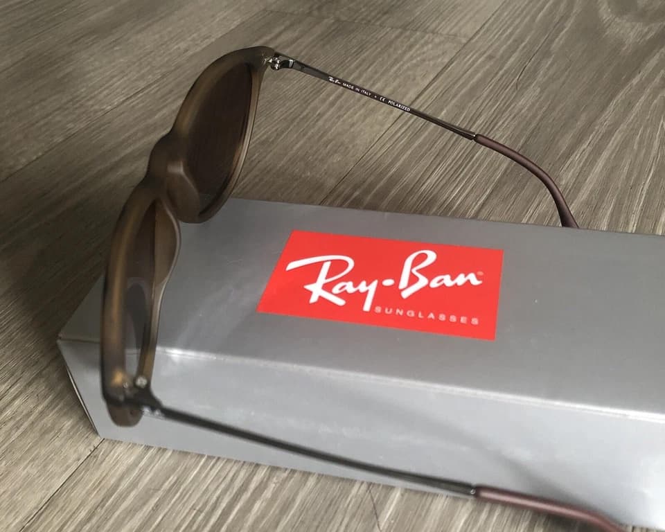 Gambar dari Kacamata Original Rayban RB4171 (Erika) Brown Gradient Lens Tortoise Doff