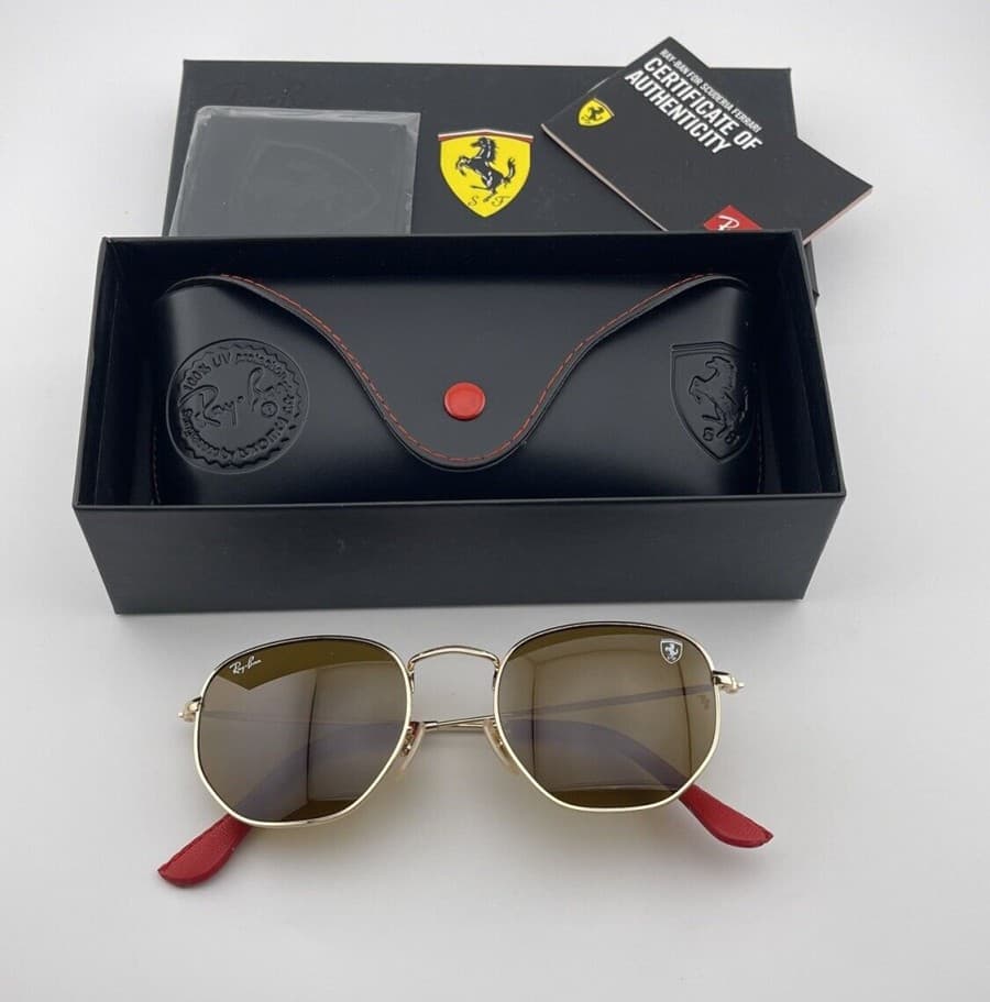 Gambar dari Kacamata Rayban Scuderia Ferrari Collection RB3548 Size 54 Original Preloved