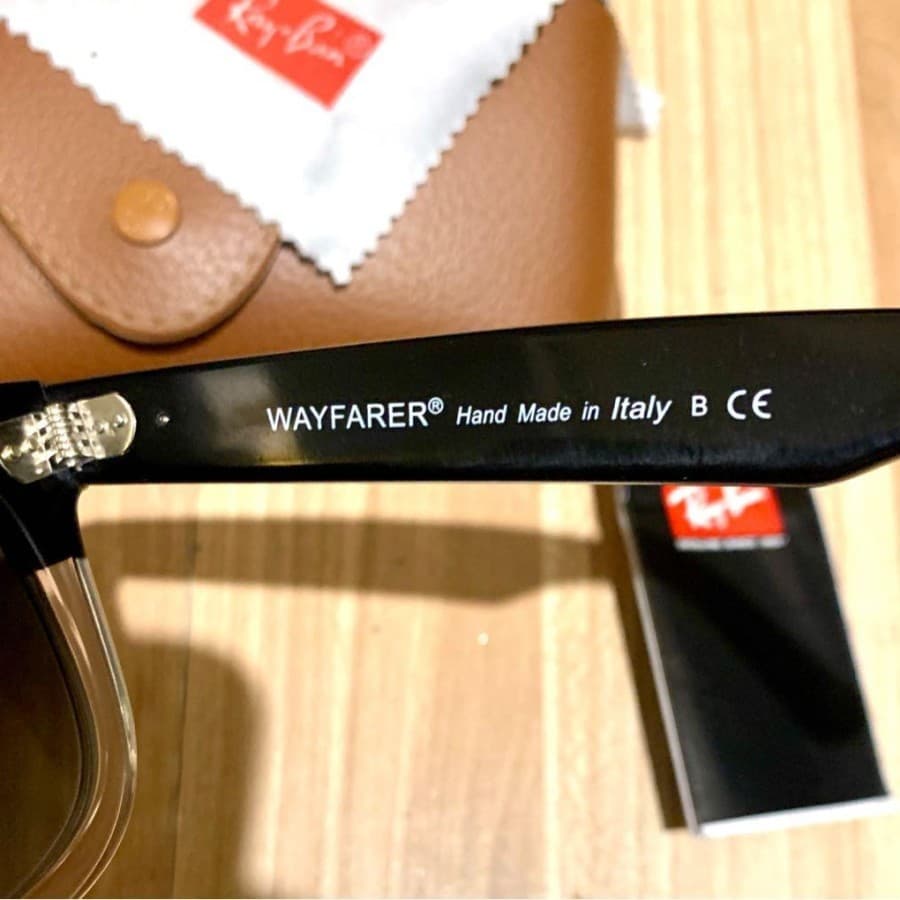 Gambar dari Kacamata Original Rayban RB2140 Wayfarrer Two Tone Limited Edition