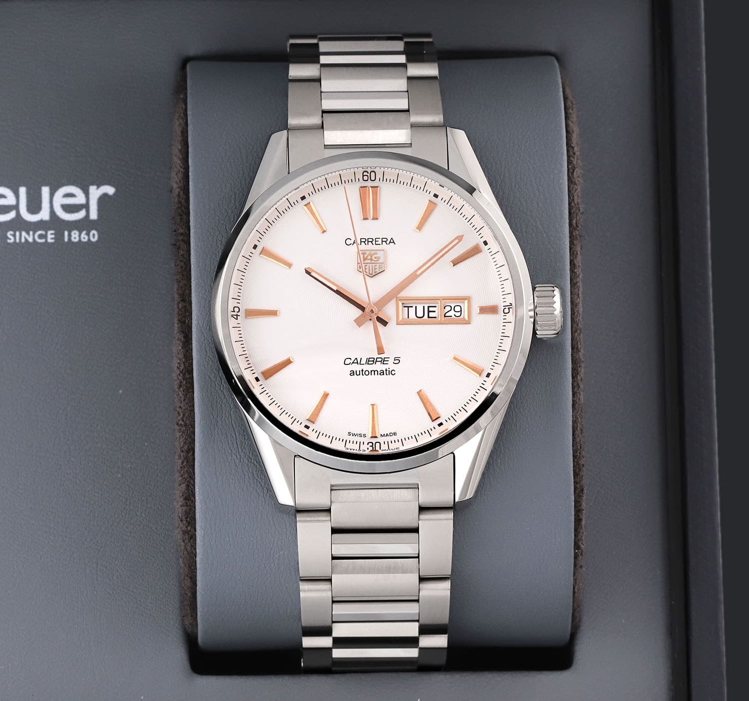 Gambar dari Tag Heuer CARRERA WAR201D.BA0723 Calibre 5 Automatic