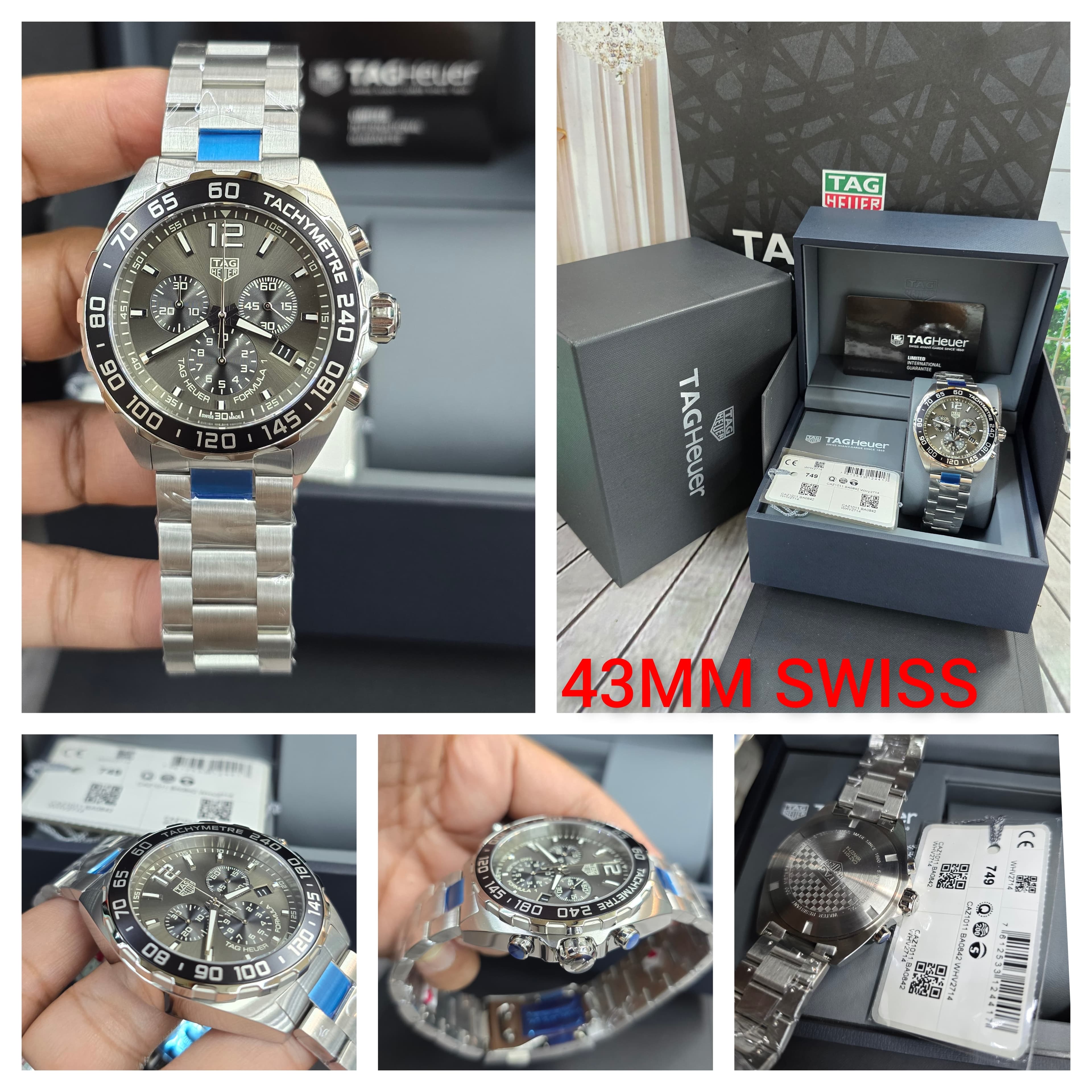 Gambar dari Tag Heuer Formula 1 CAZ1011.BA0842 Chronograph Grey Dial Men's Watch