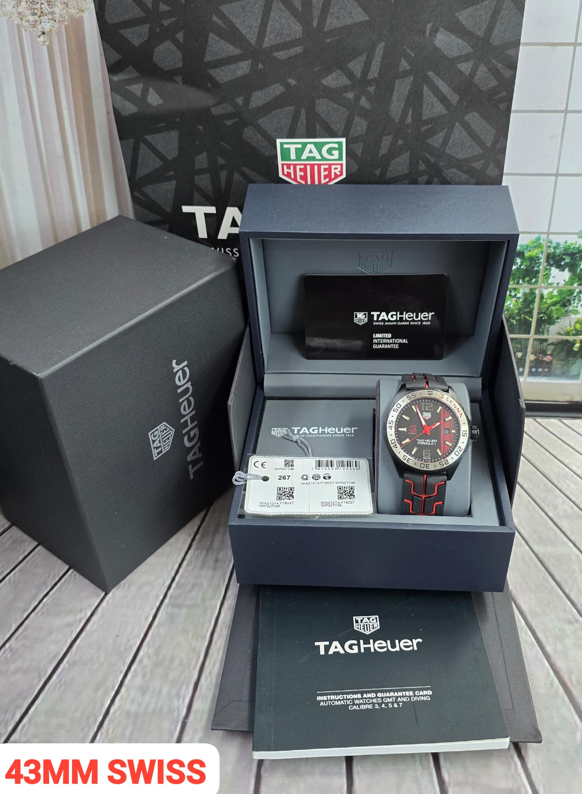 Gambar dari Tag Heuer Formula 1 CAZ1019.FT8027 Ayrton Senna Limited Edition