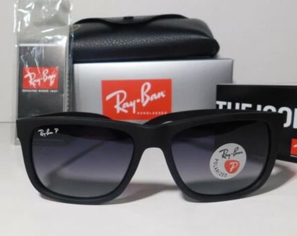 Gambar dari Kacamata Original Rayban RB4165 Wayfarer Justin (lensa hitam grey)