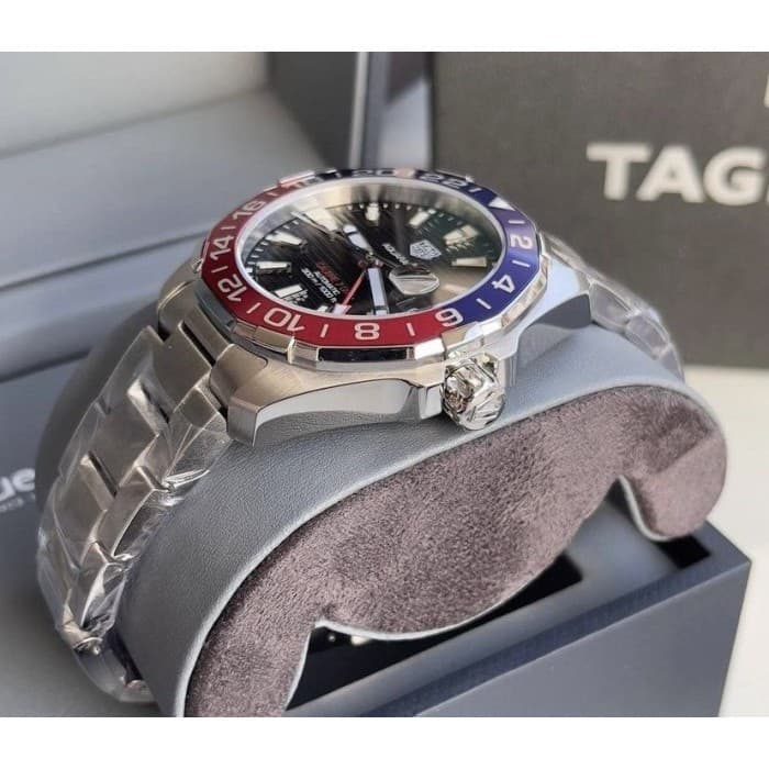 Gambar dari TAG Heuer Aquaracer Calibre 7 GMT WAY201F Pepsi Mens
